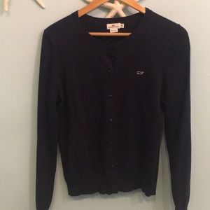 Vineyard Vines navy cardigan
